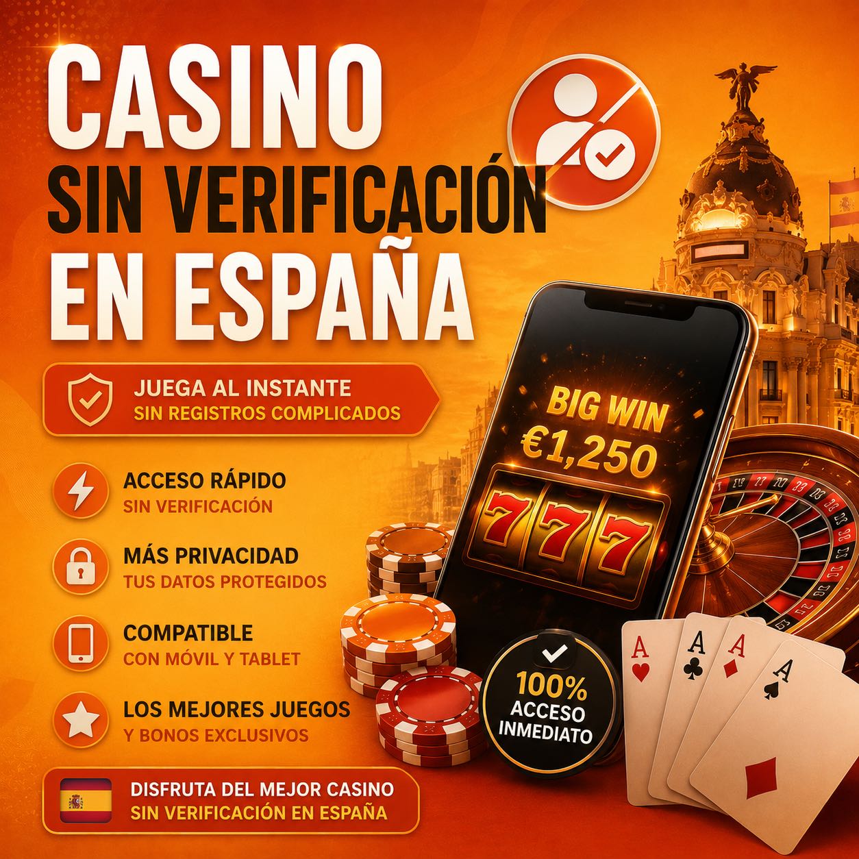 Casino Sin Verificación en España