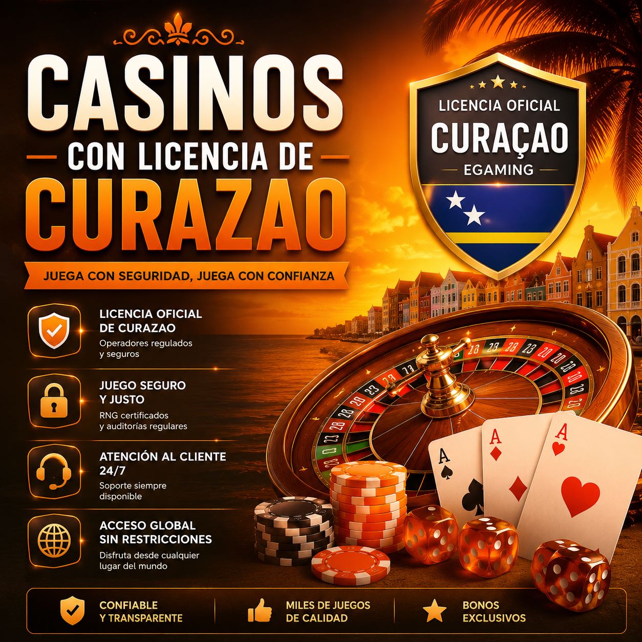 Casinos con Licencia de Curazao