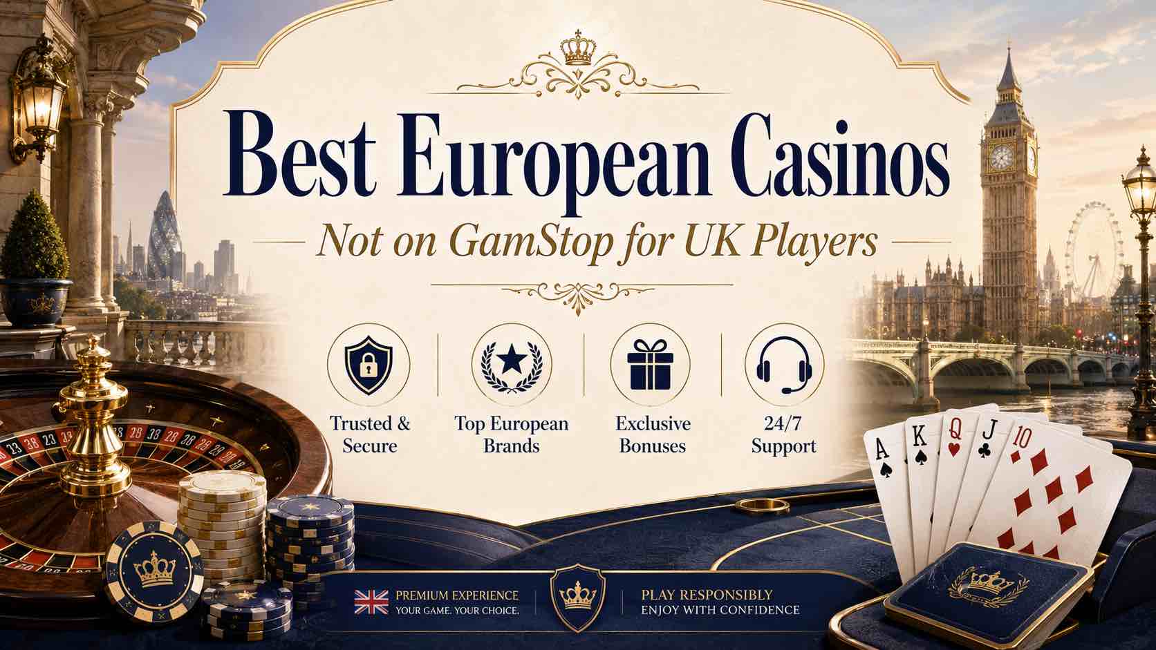 European Casinos Not on GamStop for UK Players